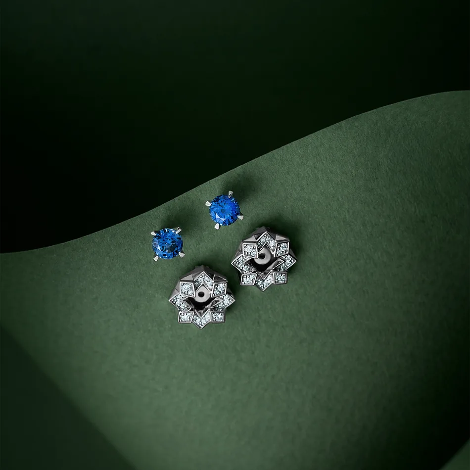 Серьги «Снежинки»