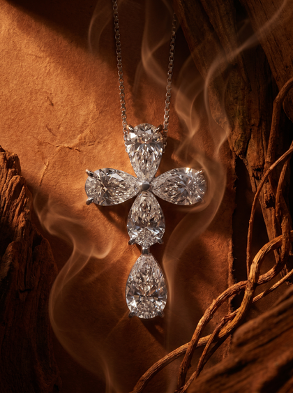 Подвеска с бриллиантами 3 ct — фото 2