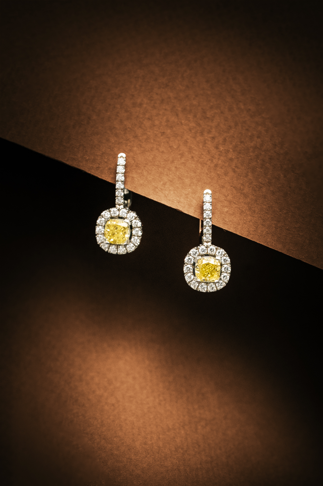 Серьги с бриллиантами 2.0 ct