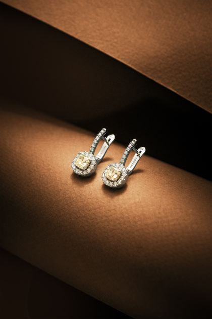 Серьги с бриллиантами 2.0 ct — фото 3