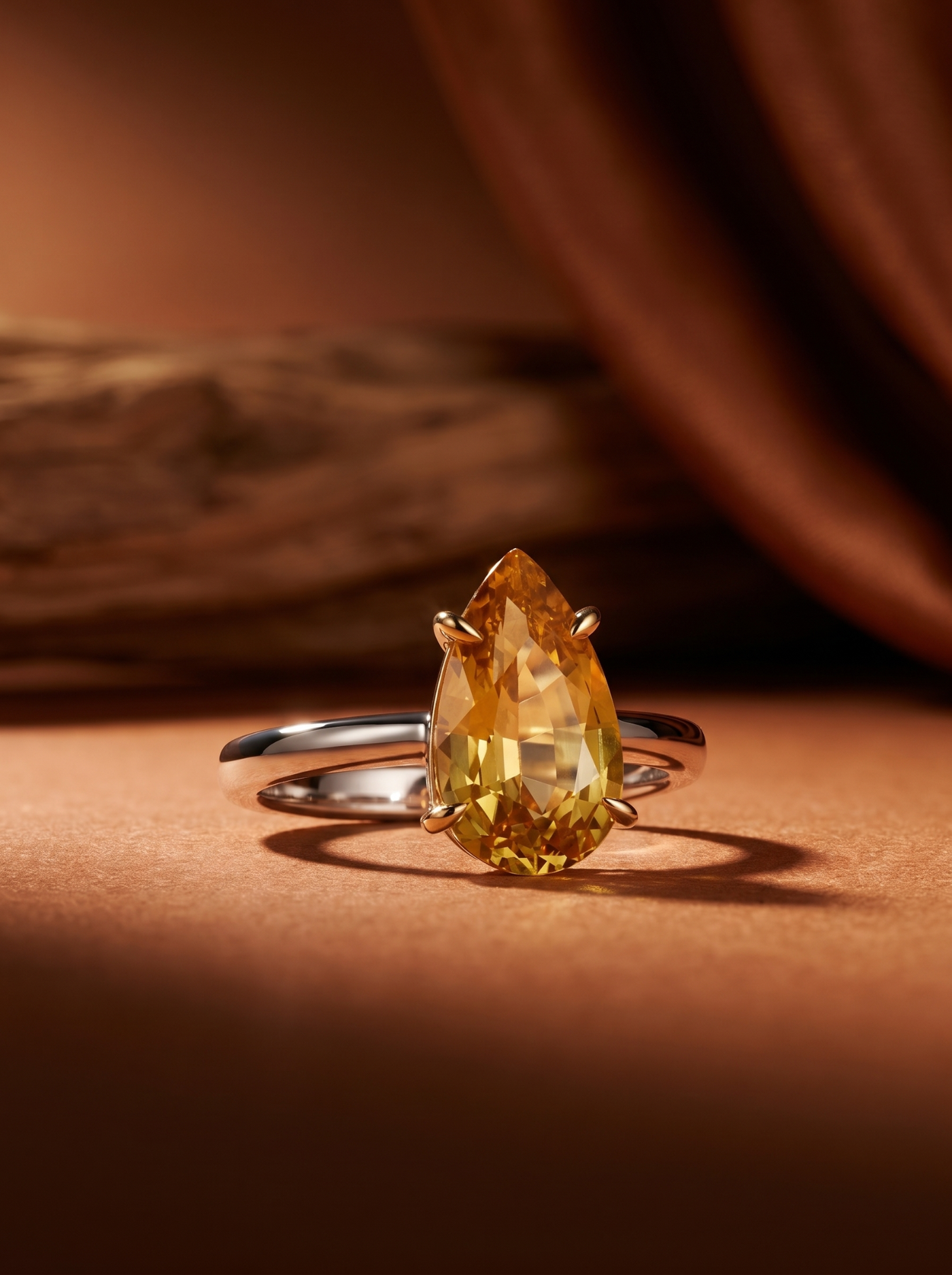 Кольцо с сапфиром 2.36 ct
