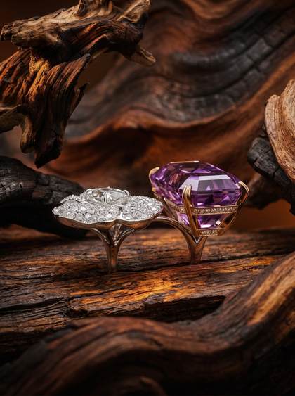 Кольцо с кунцитом 25 ct  — фото 2