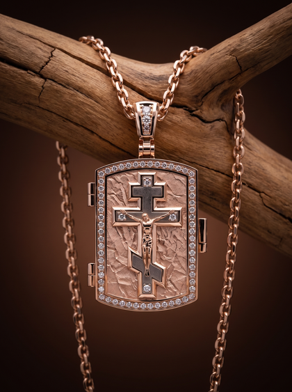 Подвеска "Книжка" , pendant, rose-gold, GRIGOF