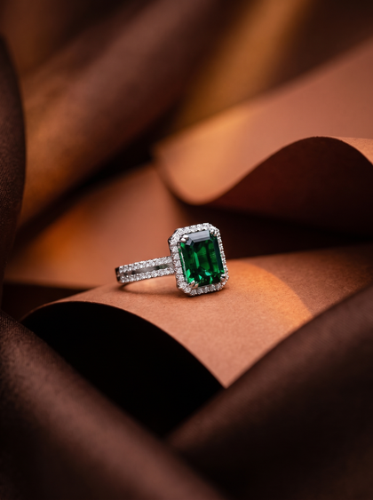 Кольцо с изумрудом 2 ct  — фото 3