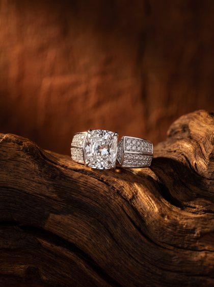 Кольцо "Выбор" с бриллиантом 3.0 ct  — фото 2