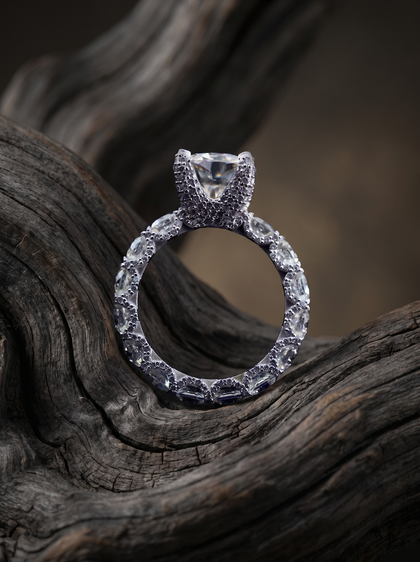 Кольцо с бриллиантом 5.0 ct  — фото 3