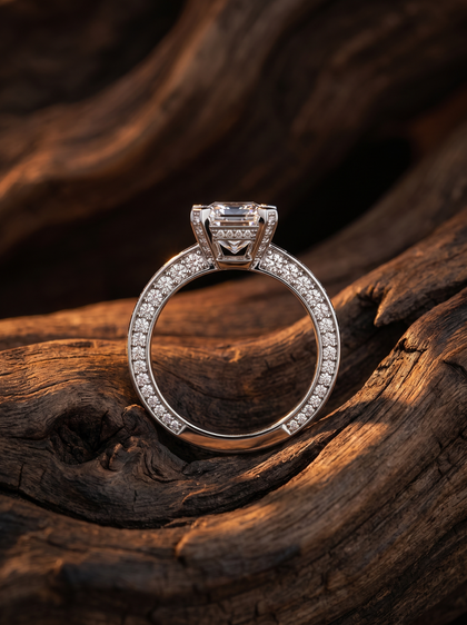Кольцо с бриллиантом 2.0 ct — фото 2