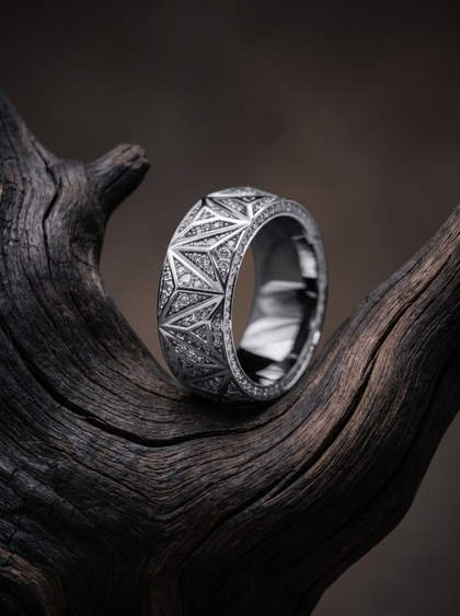 Кольцо «Решение», ring, white-gold, GRIGOF