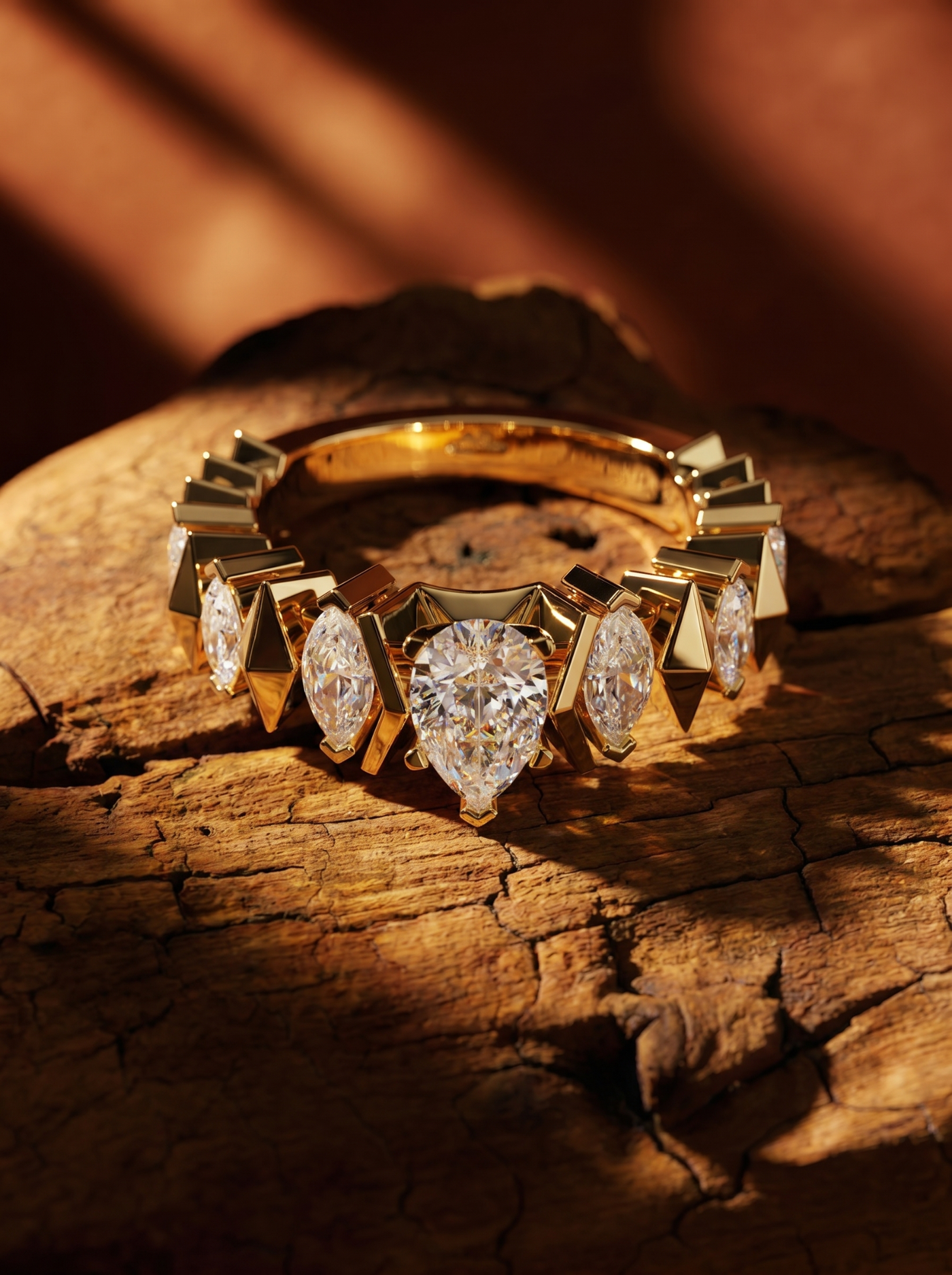 Кольцо с бриллиантом 0.5 ct