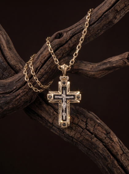 Подвеска «Хранитель», pendant, white-gold, с diamond, GRIGOF
