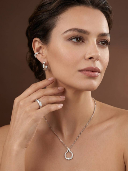 Серьги «Симметрия хаоса» — фото 5