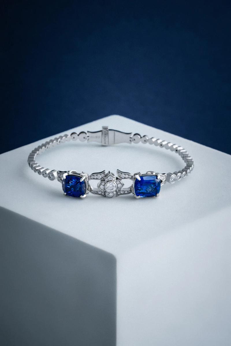 Комплект с сапфирами «Royal Blue»